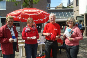 PvdA Borne in actie voor Europese verkiezingen 22 mei